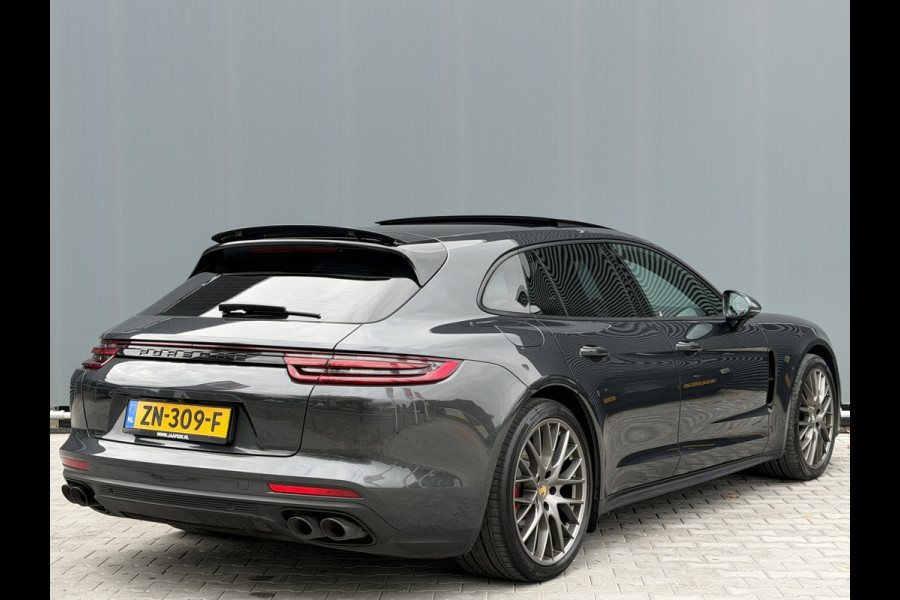 Porsche Panamera Sport Turismo BWJ 2019 | 2.9 601PK 4 E-Hybrid AUTOMAAT | NL AUTO | PANO DAK | SPORT CHRONO | LEER | 360 CAMERA | CLIMA | NAVI | CARPLAY |