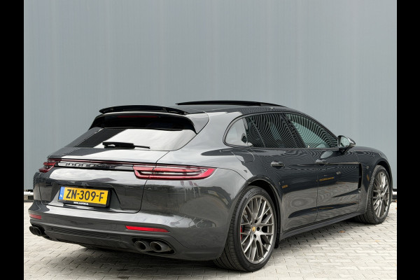 Porsche Panamera Sport Turismo BWJ 2019 | 2.9 601PK 4 E-Hybrid AUTOMAAT | NL AUTO | PANO DAK | SPORT CHRONO | LEER | 360 CAMERA | CLIMA | NAVI | CARPLAY |
