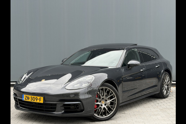 Porsche Panamera Sport Turismo BWJ 2019 | 2.9 601PK 4 E-Hybrid AUTOMAAT | NL AUTO | PANO DAK | SPORT CHRONO | LEER | 360 CAMERA | CLIMA | NAVI | CARPLAY |