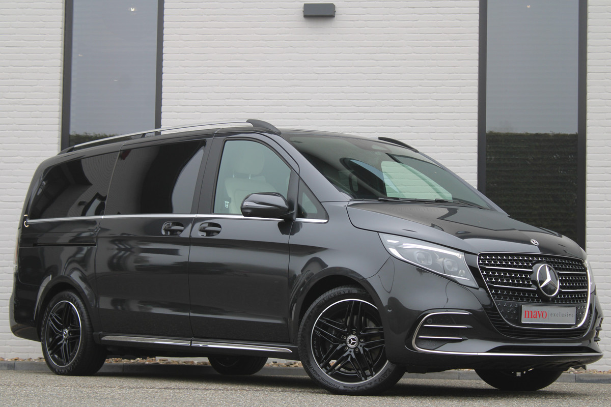 Mercedes-Benz V-Klasse 300d / AMG / DC / Exclusive / 4-Matic / Luchtv / Elec Stoel / Burmester / Vol Opties / NIEUWSTAAT