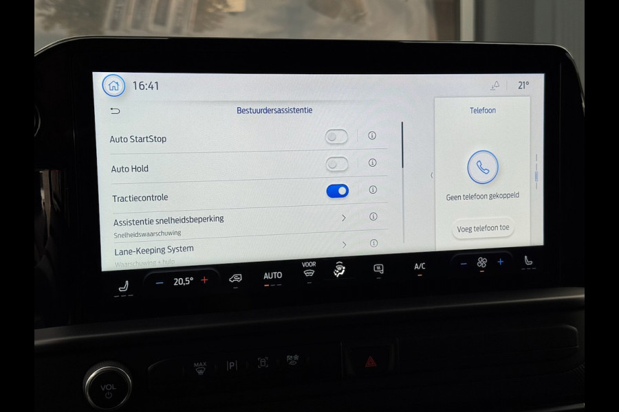Ford Transit Custom 320 2.0 TDCI 136pk L2H1 Limited | Trekhaak | Navi | LED | Keyfree | Stoelverw. | CarPlay | Camera