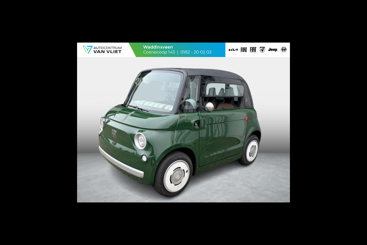 Fiat TOPOLINO Speciale | Uit voorraad leverbaar | Uniek | Britisch Racing Green | Leder Amaretto