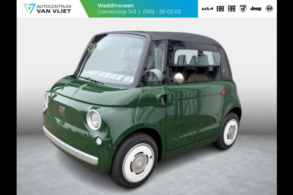 Fiat TOPOLINO Speciale | Uit voorraad leverbaar | Uniek | Britisch Racing Green | Leder Amaretto