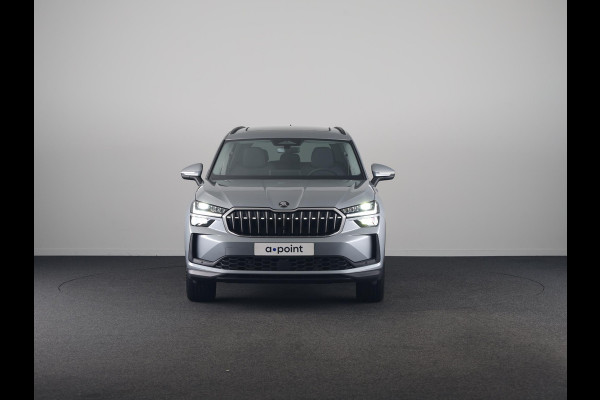 Škoda Kodiaq 1.5 TSI PHEV Business Edition Plus 204pk 6 versn. DSG | Trekhaak | Dynamic Chasis Control | Panorama Dak | Light & View Pakket | Sunset | Velgen: 19" lichtmetalen velgen Lefka aero, zilver