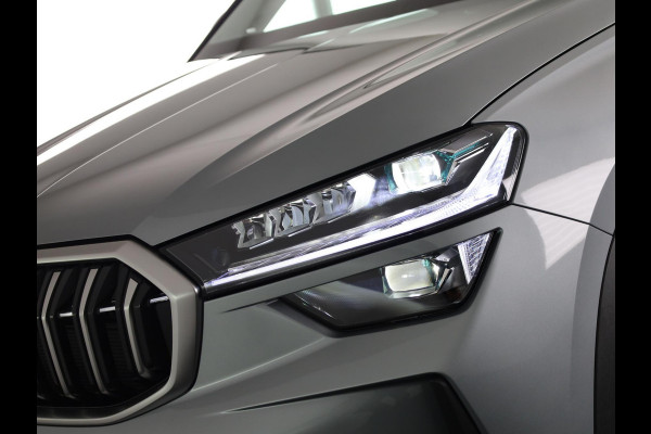 Škoda Kodiaq 1.5 TSI PHEV Business Edition Plus 204pk 6 versn. DSG | Trekhaak | Dynamic Chasis Control | Panorama Dak | Light & View Pakket | Sunset | Velgen: 19" lichtmetalen velgen Lefka aero, zilver