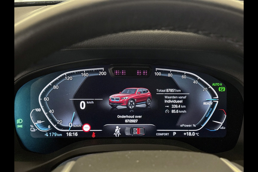 BMW iX3 BWJ 2021 | SOH96% High Executive 80 kWh | TREKHAAK | PANO DAK | LEER | HARMAN&KARDON | 20'' LMV | CLIMA | NAVI | LEER | CARPLAY |