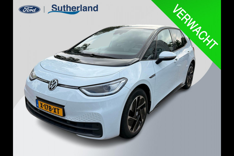 Volkswagen ID.3 Pure 45 kWh 150pk Adaptieve Cruise | Warmtepomp | 18 inch lichtmetaal | Stoelverwarming | Achteruitrijcamera | BLIS