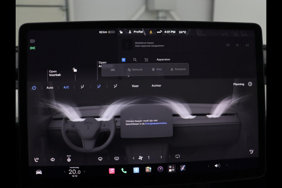 Tesla Model 3 Standard RWD Plus 60 kWh | SOH 91,8 % | Panoramadak | Lederen bekleding | Stoelverwarming | Stuurwielverwarming