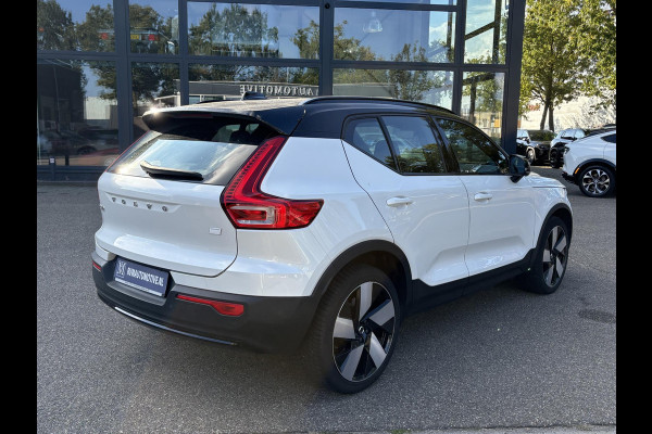 Volvo XC40 Recharge Ultimate 70 kWh SOH 95% | 360 CAMERA | STOEL STUURVERWARMING | MEM. SEAT | ELEK. STOEL | PANO | RIJKLAARPRIJS INCL. 12 MND BOVAG GARANTIE! | KEYLESS + DODEHOEK |