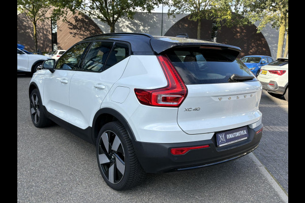 Volvo XC40 Recharge Ultimate 70 kWh SOH 95% | 360 CAMERA | STOEL STUURVERWARMING | MEM. SEAT | ELEK. STOEL | PANO | RIJKLAARPRIJS INCL. 12 MND BOVAG GARANTIE! | KEYLESS + DODEHOEK |