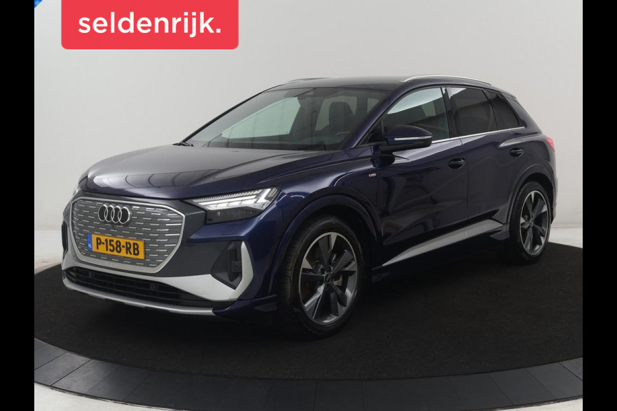 Audi Q4 e-tron 40 S edition 77 kWh | SOH 96% | Camera | Stoelverwarming | Keyless Entry | Apple Carplay | LED | S-Line |