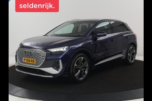 Audi Q4 e-tron 40 S edition 77 kWh | SOH 96% | Camera | Stoelverwarming | Keyless Entry | Apple Carplay | LED | S-Line |