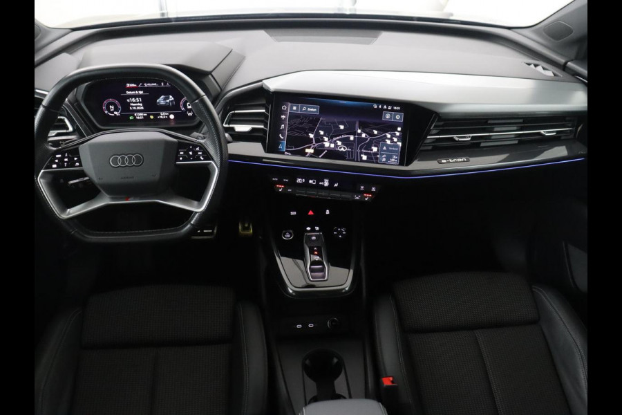 Audi Q4 e-tron 40 S edition 77 kWh | SOH 96% | Camera | Stoelverwarming | Keyless Entry | Apple Carplay | LED | S-Line |