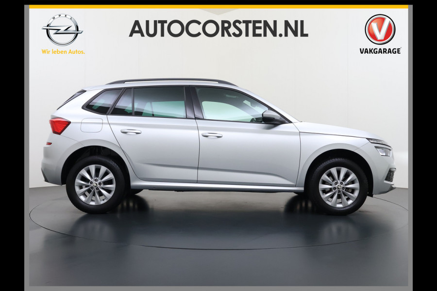 Škoda Kamiq TSI 111pk Aut. Sportstoelen Apple/Android Camera Pdc Lane-dep. CruiseControl Dakrails Ecc Tel. Usb Isofix Aut.Verlichting Dab Led Verw.Spiegels 16''LM 1.0 TSI Sport Business Orig.NL-auto