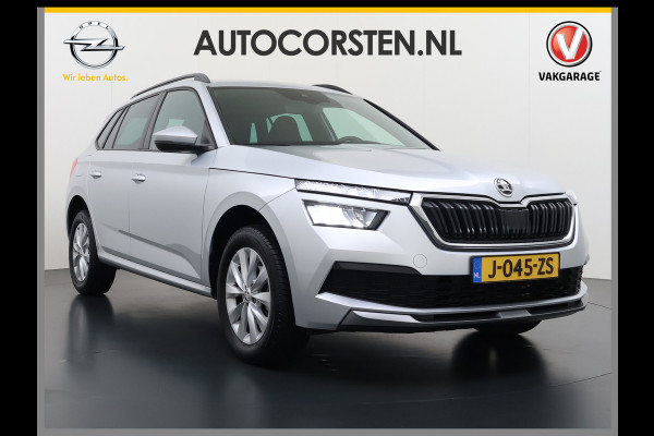 Škoda Kamiq TSI 111pk Aut. Sportstoelen Apple/Android Camera Pdc Lane-dep. CruiseControl Dakrails Ecc Tel. Usb Isofix Aut.Verlichting Dab Led Verw.Spiegels 16''LM 1.0 TSI Sport Business Orig.NL-auto