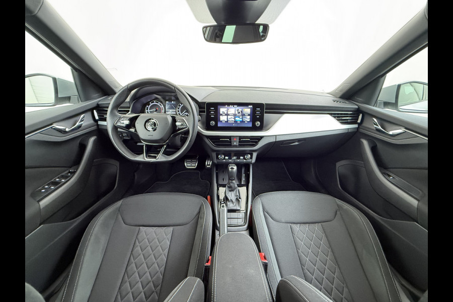 Škoda Kamiq TSI 111pk Aut. Sportstoelen Apple/Android Camera Pdc Lane-dep. CruiseControl Dakrails Ecc Tel. Usb Isofix Aut.Verlichting Dab Led Verw.Spiegels 16''LM 1.0 TSI Sport Business Orig.NL-auto