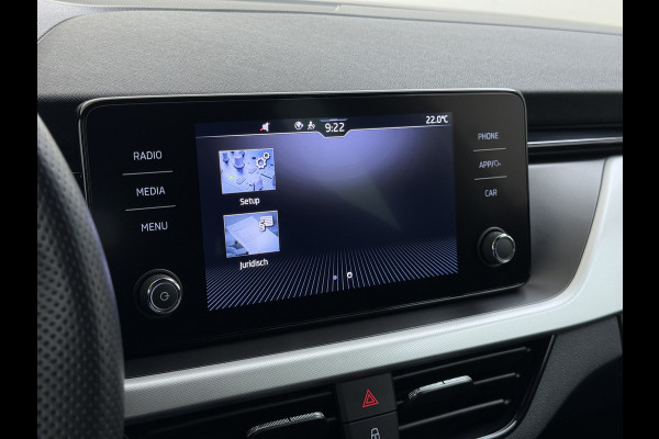 Škoda Kamiq TSI 111pk Aut. Sportstoelen Apple/Android Camera Pdc Lane-dep. CruiseControl Dakrails Ecc Tel. Usb Isofix Aut.Verlichting Dab Led Verw.Spiegels 16''LM 1.0 TSI Sport Business Orig.NL-auto