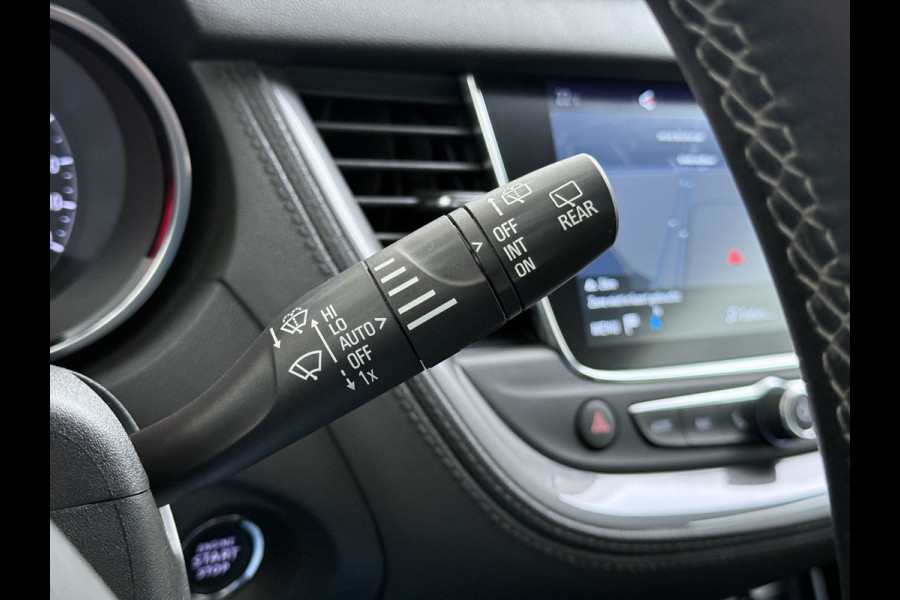 Opel Grandland X 1.2T 131pk Camera Apple/Android Elek.klep Bordherk. Blindspot 1/2Leer Navi Lane-dep. Keyless Aut.Verlichting Led Usb Tel. Ecc CruiseControl Innovation Regensensor Pdc Mistlampen Elek.Inkl.Spiegels 18''LM 1.2Turbo
