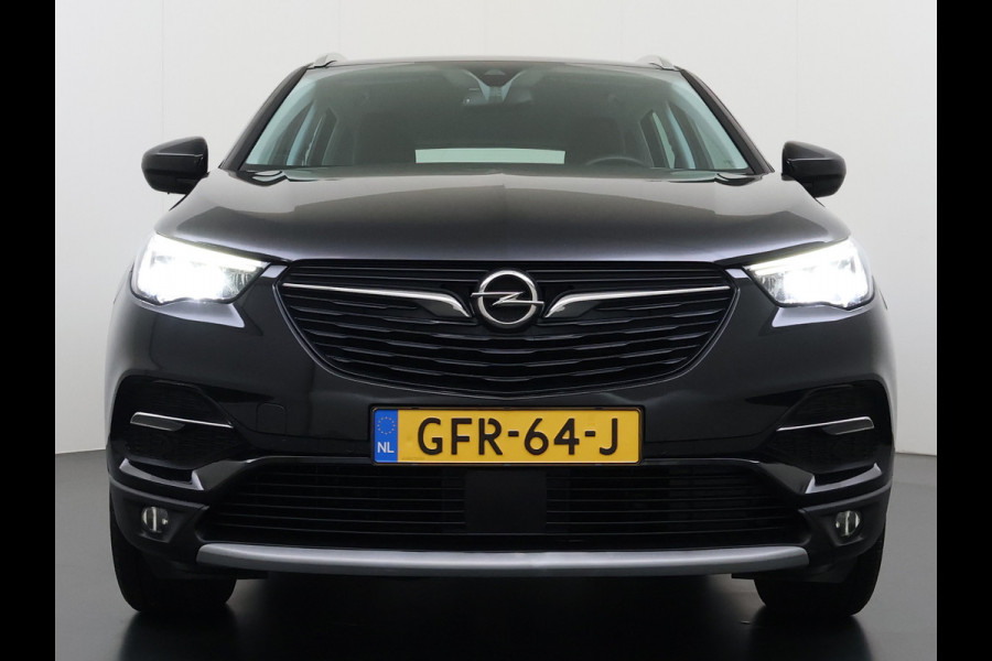 Opel Grandland X 1.2T 131pk Camera Apple/Android Elek.klep Bordherk. Blindspot 1/2Leer Navi Lane-dep. Keyless Aut.Verlichting Led Usb Tel. Ecc CruiseControl Innovation Regensensor Pdc Mistlampen Elek.Inkl.Spiegels 18''LM 1.2Turbo