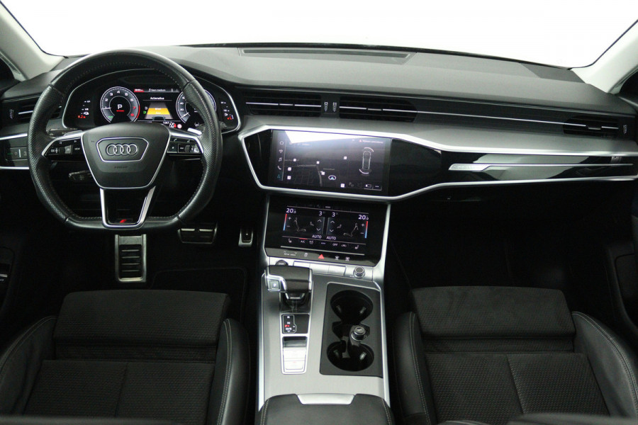 Audi A6 Avant 55 TFSI e quattro Competition (PANORAMADAK, TREKHAAK, CAMERA, STOELVERWARMING, DEALER ONDERHOUDEN)