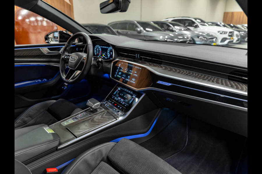 Audi A7 Sportback 50 TFSI e Quattro 3X S-Line, Black Optik, Pano, ACC, Virtual, Ambiënte Light, Apple Carplay, Camera, PDC, Clima