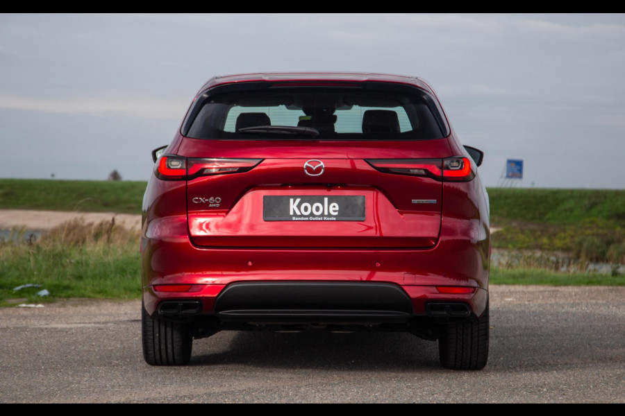 Mazda CX-60 2.5 e-SkyActiv PHEV Homura / STOELVERWARMING + KOELING / CARPLAY / ADAPTIVE CRUISE