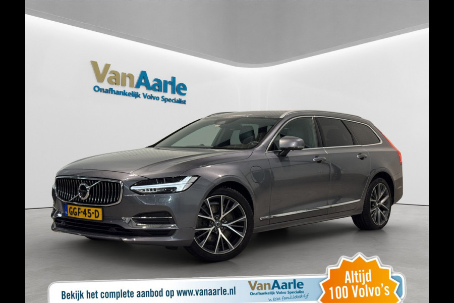 Volvo V90 T8 Aut. Inscription BOMVOL! Intellisafe Trekhaak 360Camera 390pk