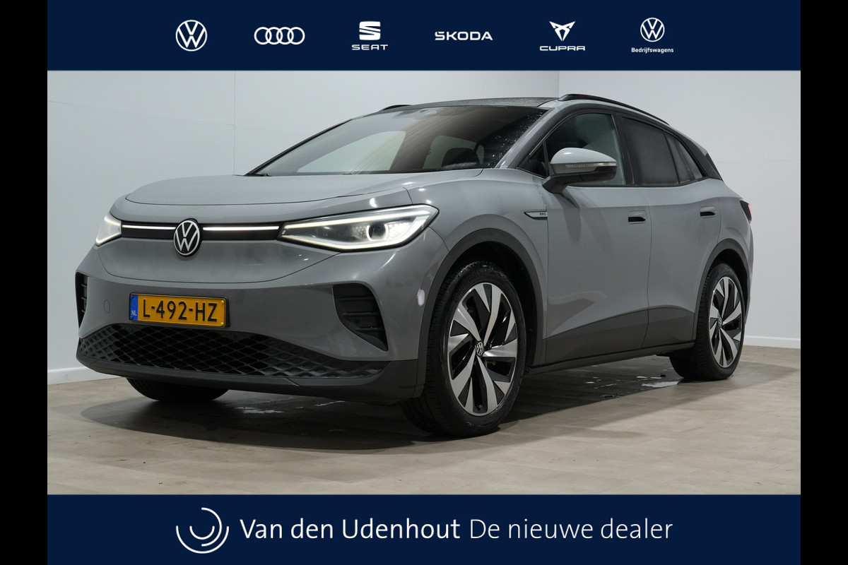 Volkswagen ID.4 Family 77 kWh 204pk SOH 90% | Wegkl. trekhaak | Panoramadak | IQ light | Stoelverwarming