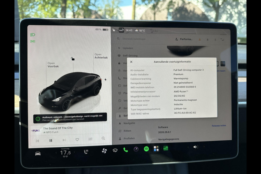 Tesla Model Y Performance AWD 75 kWh VAN €38.900,- VOOR €35.877,- | SOH 92%| RESTERENDE FABRIEKSGARANTIE VAN TOEPASSING OP DE HOOGVOLTACCU + AANDRIJFLIJN T/M 2030 OF 192.000KM!| RIJKLAARPRIJS INCL. 12 MND BOVAG GARANTIE