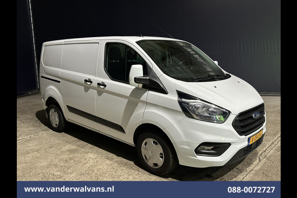 Ford Transit Custom 2.0 TDCI L1H1 Euro6 Airco | Camera | LED | Android Auto | Cruisecontrol | Verwarmde voorruit Parkeersensoren, Bijrijdersbank, 2500kg trekvermogen