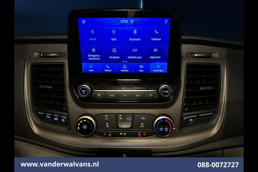 Ford Transit Custom 2.0 TDCI L1H1 Euro6 Airco | Trekhaak | Stoelverwarming | Navigatie | Camera | LED | Cruisecontrol Parkeersensoren, Verwarmde voorruit, Bijrijdersbank