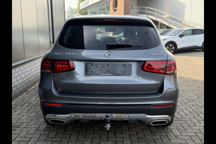 Mercedes-Benz GLC 300e 4MATIC 18"/SOH 87%/Trekhaak/Leder + memory/Stoelverwarming/Matrix LED/Dodehoek/360 camera/Apple Carplay & Android Auto