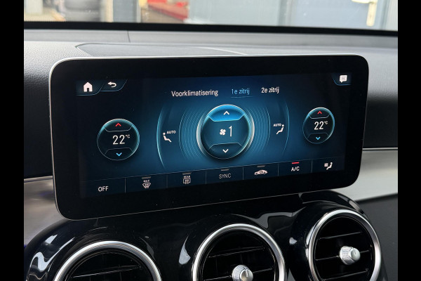 Mercedes-Benz GLC 300e 4MATIC 18"/SOH 87%/Trekhaak/Leder + memory/Stoelverwarming/Matrix LED/Dodehoek/360 camera/Apple Carplay & Android Auto