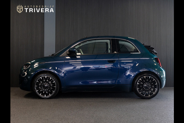 Fiat 500 La Prima cabrio 42 kWh l SoH 95% l AUT.l 360° camera l Stoel verwarming l Leder l CARPLAY l BTW - auto l Dealer onderh.