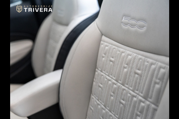 Fiat 500 La Prima cabrio 42 kWh l SoH 95% l AUT.l 360° camera l Stoel verwarming l Leder l CARPLAY l BTW - auto l Dealer onderh.