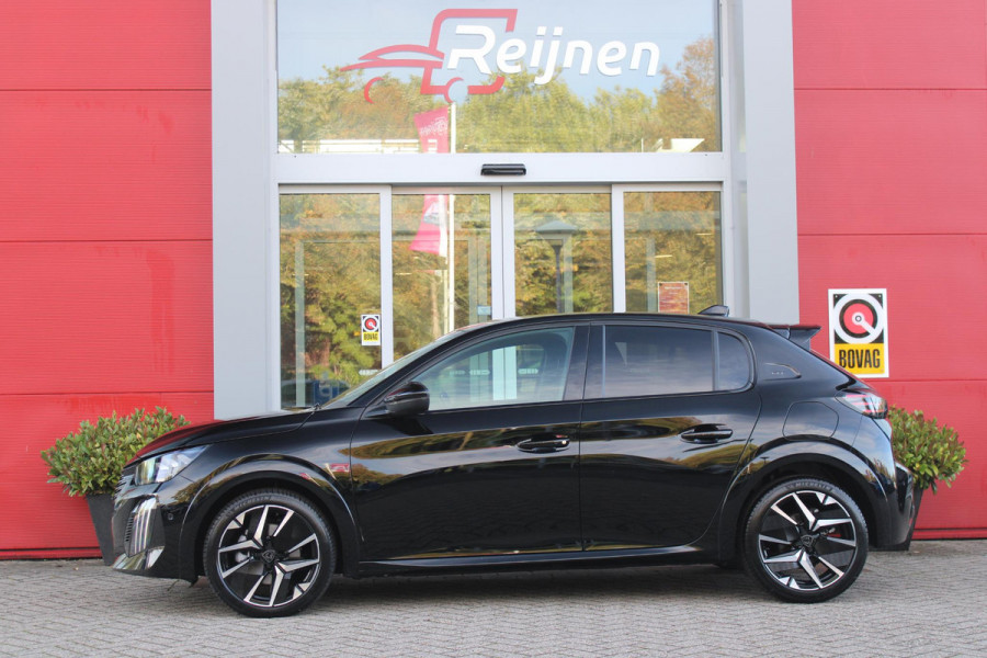Peugeot 208 1.2 Hybrid 145PK AUTOMAAT GT PACK | ELEKTRISCH BEDIENBARE BESTUURDERSSTOEL MET MASSAGE FUNCTIE | ALCANTARA BEKLEDING | STOEL VERWARMING | CRUISE CONTROL | DAB+ RADIO | APPLE CARPLAY/ANDROID AUTO | FULL LED KOPLAMPEN | KEYLESS ENTRY/START | 17" LICHTMETALEN VELGEN | CLIMATE CONTROL | PARKEERSENSOREN VOOR + ACHTER | ACHTERUITRIJ CAMERA | SFEERVERLICHTING |