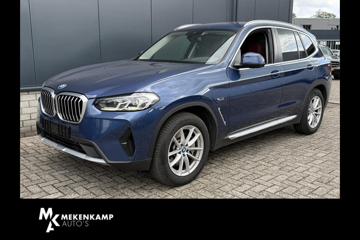 BMW X3 xDrive30e High Executive 18"/Leder + memory/Dodehoek/HiFi/Keyless/360 camera/Stoelverwarming/Apple Carplay & Android Auto