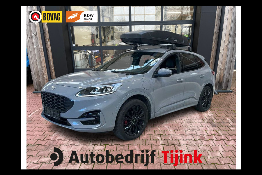 Ford Kuga 2.5 PHEV Graphite Tech Edition | LED | Trekhaak | Keyless | BLIS | Camera | B&O | App-connect | Stoelverwarming voor + achter | Elek. achterklep | Stuurverwarming |