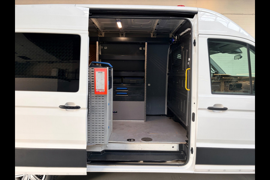 Volkswagen Crafter Servicewagen 35 2.0 TDI 140pk L3H3 Highline Sortimo Victron v230 Standkachel Trekhaak 3000KG RIJKLAARPRIJS