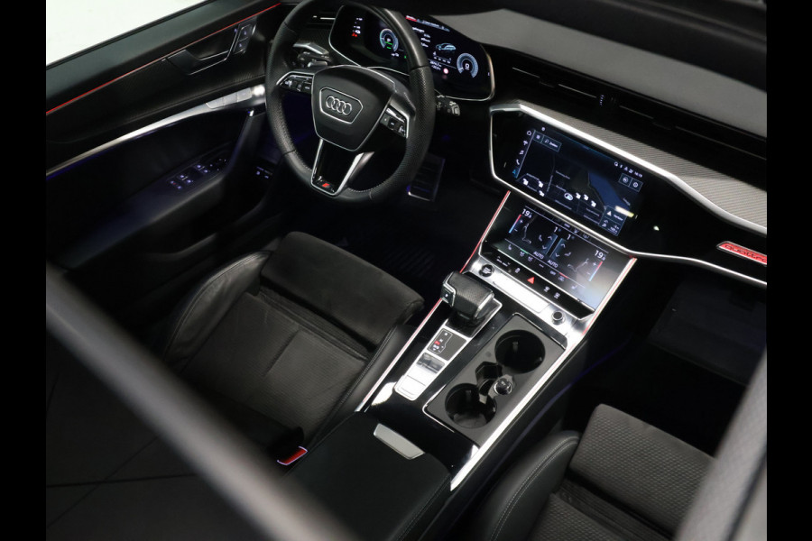 Audi A6 Avant 55 TFSI e quattro Competition [MAXTON DESIGN, ADAPTIVE, CARBON, SCHUIFKANTELDAK, APPLE CARPLAY, ANDROID, TREKHAAK, HEAD-UP DISPLAY, DIGITAL DASH, CRUISE CONTROL, STOELVERWARMING, MEMORY SEATS, VOOR + ACHTER CAMERA, SLINE,