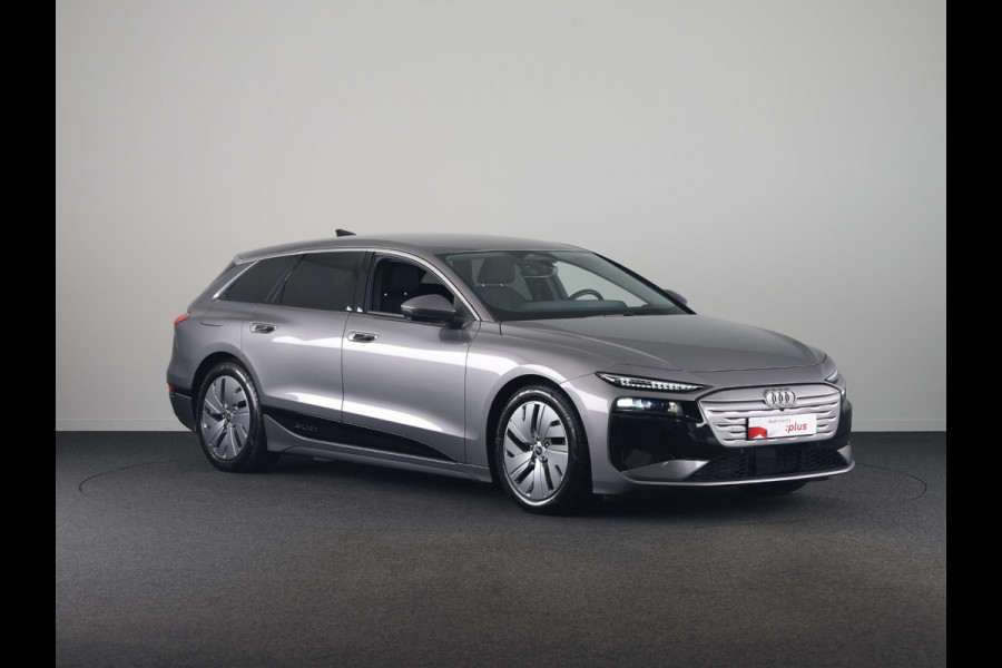 Audi A6 Avant e-tron Advanced edition 83 kWh 286 pk | SOH 92,64%  | Luchtvering | Navigatie | Warmtepomp | Trekhaak (wegklapbaar) | Parkeersensoren (Park assist) | Winterbandenset | Rondomzicht camera | Elektr. voorstoelen | Multimedia scherm passagier | Verlengde garantie