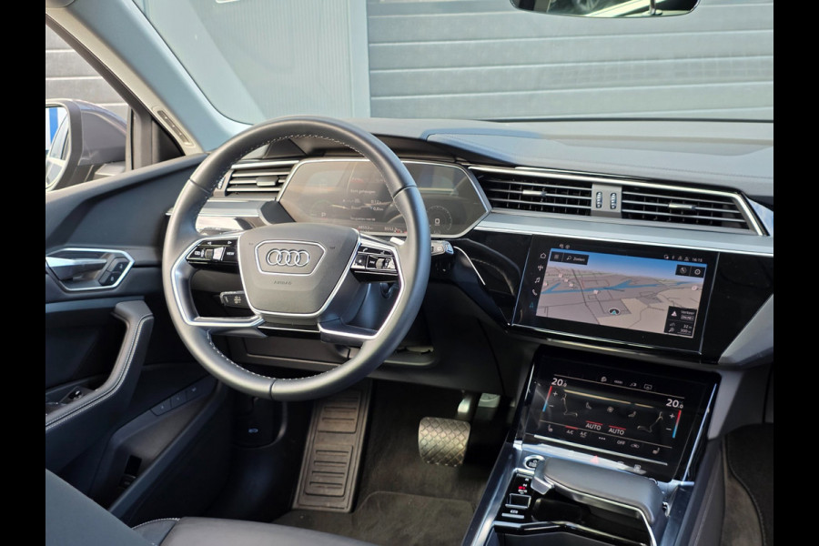 Audi Q8 e-tron 55 quattro Advanced Edition 115 kWh | LEDER | STOELVERWARMING | CAMERA
