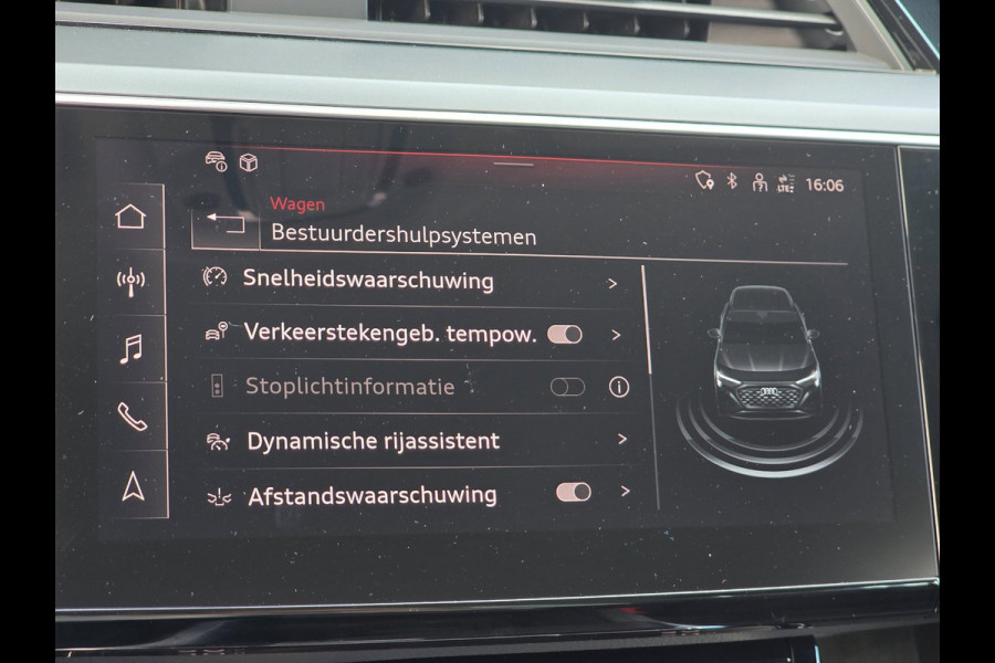 Audi Q8 e-tron 55 quattro Advanced Edition 115 kWh | LEDER | STOELVERWARMING | CAMERA