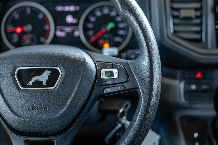 MAN TGE 35 2.0 L3H2 DSG | ACC | Standkachel | CarPlay | Navigatie | Camera | MF Stuur | Sortimo | DAB | Stoelverwarming | Nieuwe APK