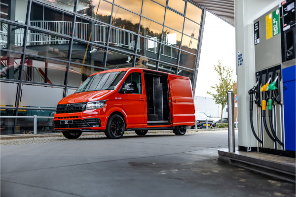 MAN TGE 35 2.0 L3H2 DSG | ACC | Standkachel | CarPlay | Navigatie | Camera | MF Stuur | Sortimo | DAB | Stoelverwarming | Nieuwe APK