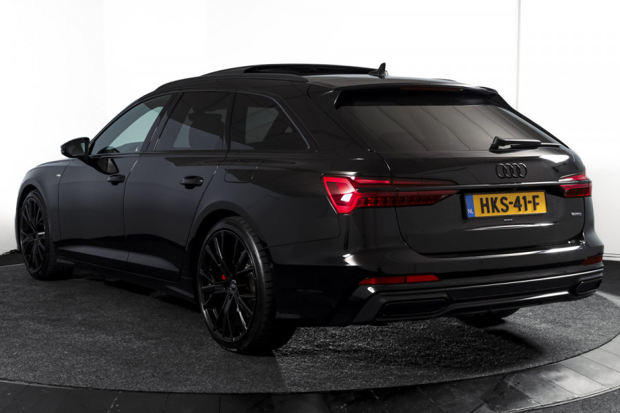 Audi A6 Avant 55 TFSI e quattro S edition Competition | S/K-Panodak | Adapt. Cruise | Stoelverw. | PDC | Camera | NAV + App. Connect | ECC | Elek. Klep | LM 21" |
