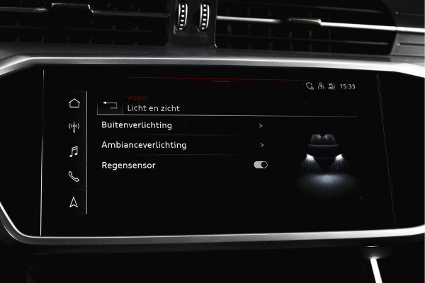 Audi A6 Avant 55 TFSI e quattro S edition Competition | S/K-Panodak | Adapt. Cruise | Stoelverw. | PDC | Camera | NAV + App. Connect | ECC | Elek. Klep | LM 21" |
