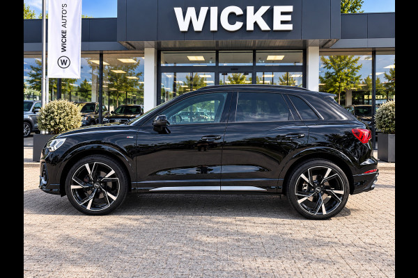 Audi Q3 35 TFSI 2X S Line Pano Matrix Camera Leder Virtual ACC Stoelverw.