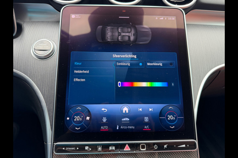 Mercedes-Benz C-Klasse 200 Luxury Line, 1e eigenaar, NAP, CarPlay, Leder, DISTRONIC, 18 inch