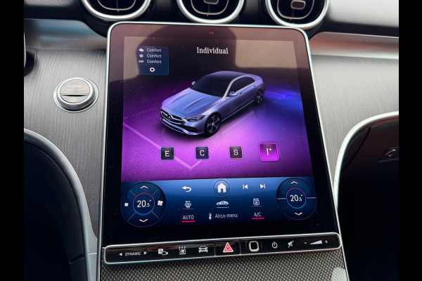 Mercedes-Benz C-Klasse 200 Luxury Line, 1e eigenaar, NAP, CarPlay, Leder, DISTRONIC, 18 inch
